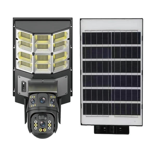 Caméra 4G PTZ extérieure à énergie solaire, 12mp