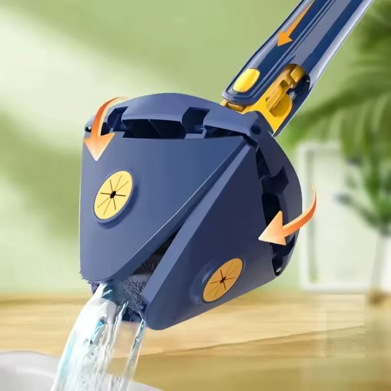 Vadrouille triangulaire rotative a 360 dégrée Nettoyage en profondeur