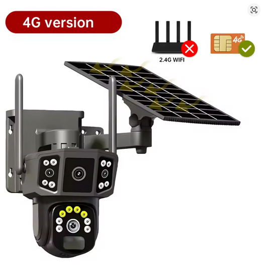 Camera solaire 4G 10mp tinder